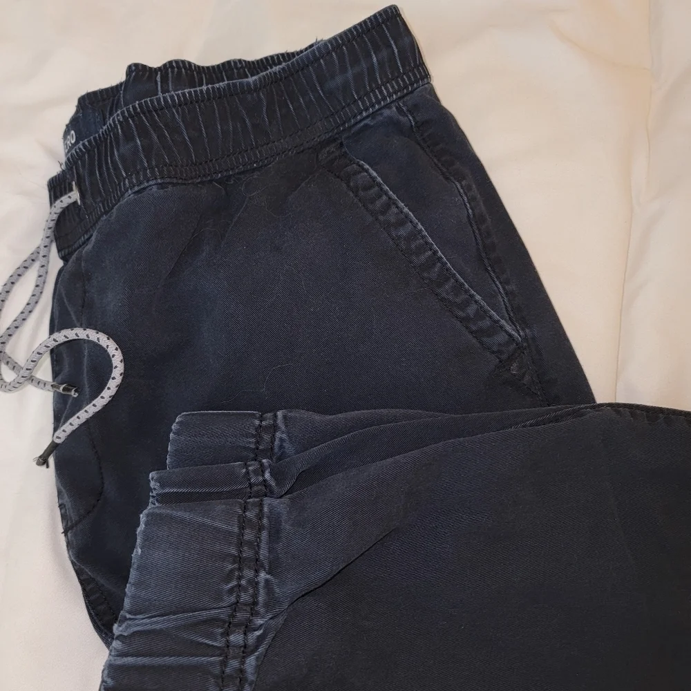Aeropostale Indigo Blue Cotton Joggers Medium Unisex Aero Classic Pockets